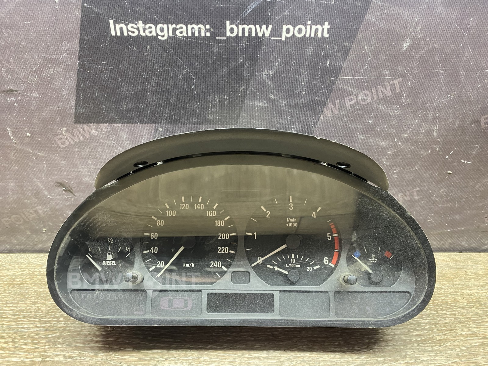 Панель приладів BMW E46 (МКПП) дизель Motometer 